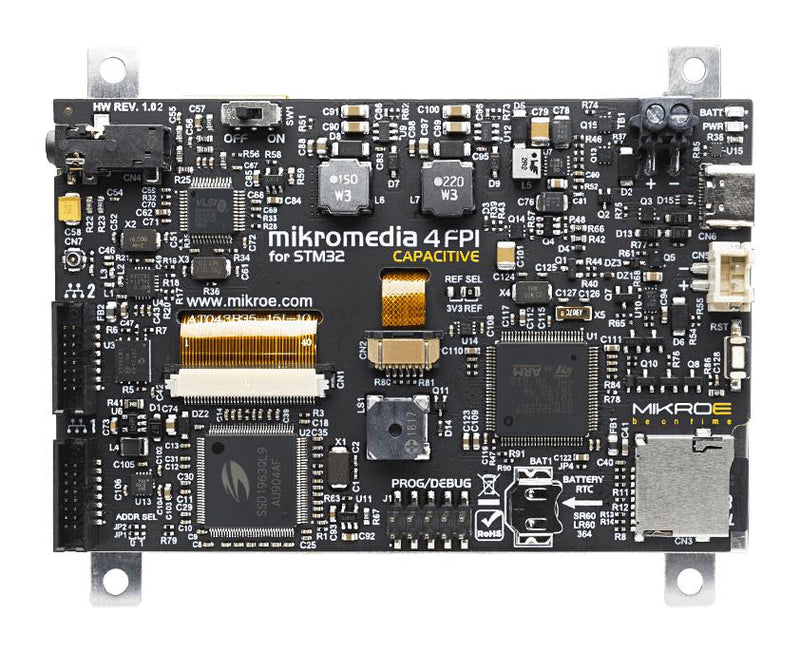 Mikroelektronika MIKROE-4315 MIKROE-4315 Development Kit Mikromedia 4 4.3" TFT LCD STM32F2 Capacitive FPI Frame