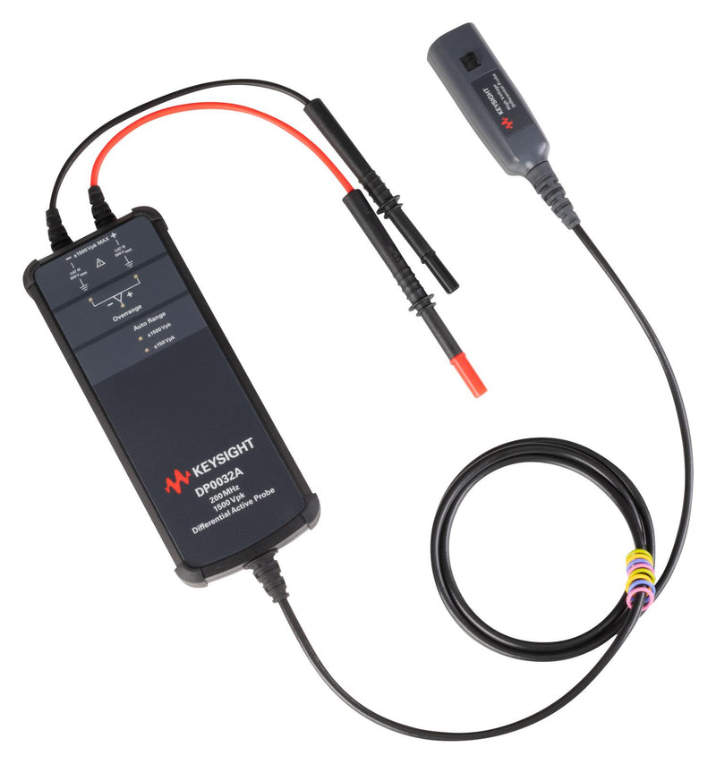 KEYSIGHT TECHNOLOGIES DP0033A Oscilloscope Probe, 1.5m Cable Length, Differential, 200 MHz, 3 kV, 100:1, 1000:1