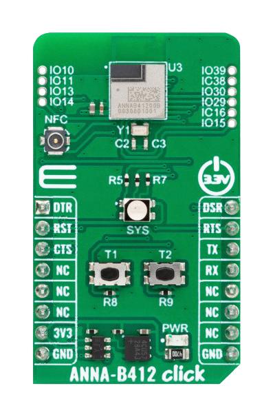 MIKROELEKTRONIKA MIKROE-5829 Add-On-Board, Development Board, nRF52833, ARM Cortex-M4F
