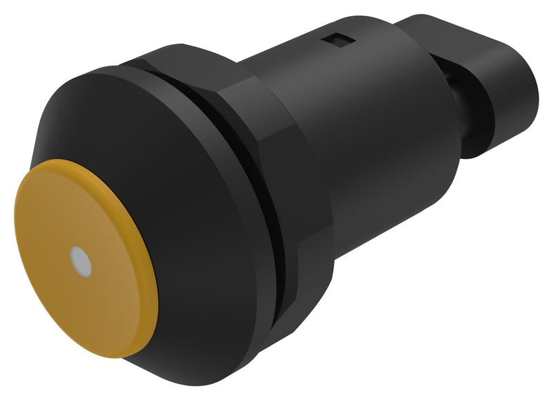 EAO 09-RS.1203.4022.M000 Industrial Pushbutton Switch, Dot Illumination, 09 Series, 30 mm, SPST-NO, Momentary, Round Raised
