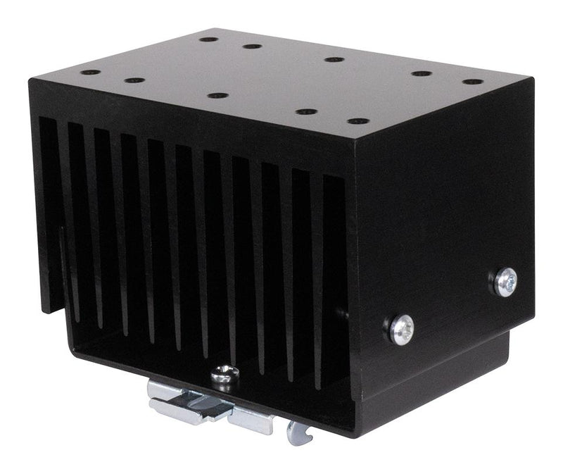CARLO GAVAZZI RHS301 Heat Sink, 0.82 &deg;C/W, DIN Rail, 94 mm, 82 mm, 119 mm