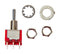 ALCOSWITCH - TE CONNECTIVITY 4-1825139-5 Toggle Switch, (On)-On-(On), DPDT, Non Illuminated, A2/ Gemini A, Through Hole, 5 A