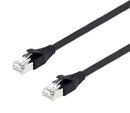 L-COM TRD855HFB-2M Ethernet Cable, Cat5e, RJ45 Plug to RJ45 Plug, UTP (Unshielded Twisted Pair), Black, 2 m, 6.6 ft