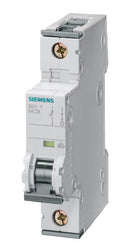 SIEMENS 5SY4101-7 Circuit Breaker, MCB, 5SY4, 1P, 10 kA, 400 V, 1 A