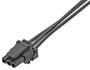 MOLEX 145132-0310 Cable Assembly, Micro-Fit TPA Receptacle to Micro-Fit TPA Receptacle, 3 Ways, 3 mm, 1 Row, 1 m