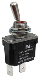 MULTICOMP PRO MP-T4-1A-E-TA1-01 Toggle Switch, IP68, On-Off, SPST-NO, Non Illuminated, Panel Mount, 12 A