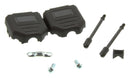 NORCOMP 972-037-01SR031 D SUB BACK SHELL, SIZE DC, NYLON 6.6