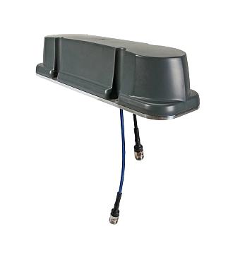 HUBER+SUHNER 1399.17.0221 Antenna, Railway Roof Top, 4.9 GHz to 7.125 GHz, 7.5 dBi, Vertical