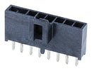 MOLEX 10530-91208. Pin Header, Power, Wire-to-Board, 2.5 mm, 1 Rows, 8 Contacts, Through Hole Straight