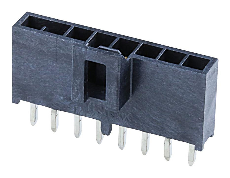 MOLEX 10530-91208. Pin Header, Power, Wire-to-Board, 2.5 mm, 1 Rows, 8 Contacts, Through Hole Straight