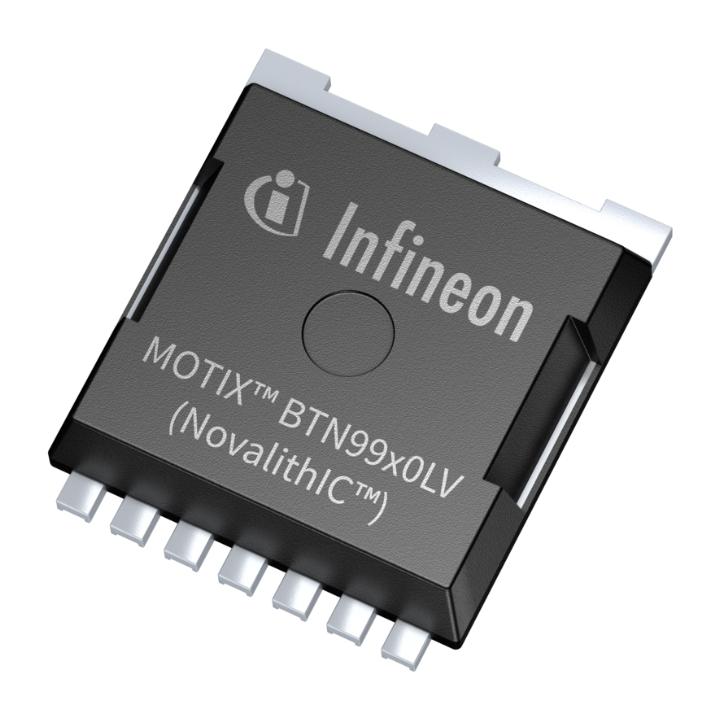 INFINEON BTN9960LVAUMA1 Motor Driver, Half-Bridge, DC Brush, 1 Outputs, 8 to 18V Supply, -40 to 150 &deg;C, AEC-Q100, HSOF-7 BTN9960LV, SP005591055