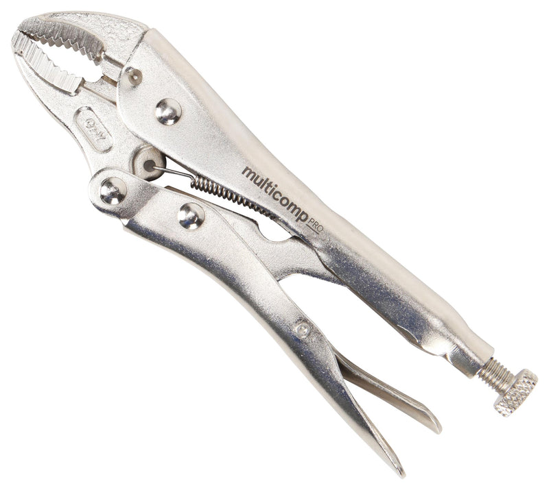 MULTICOMP PRO MP012238 PLIER, LOCKING, CURVED JAW, CRV, 7"