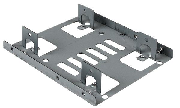 STARTECH BRACKET25X2 Mounting Bracket Kit, Dual 2.5" to 3.5" HDD Bracket, SATA Hard Drives GTIN UPC EAN: 0065030852593