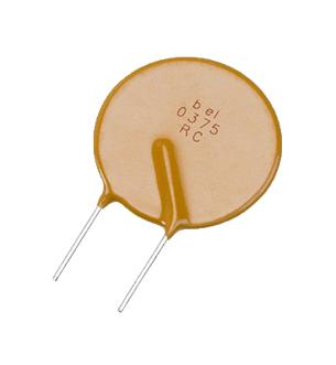 BEL FUSE 0ZRC0110FF1A Resettable Fuse, PPTC, 0ZRC Series, 90 VDC, 1.1 A, 2.2 A, 8.2 s, Round