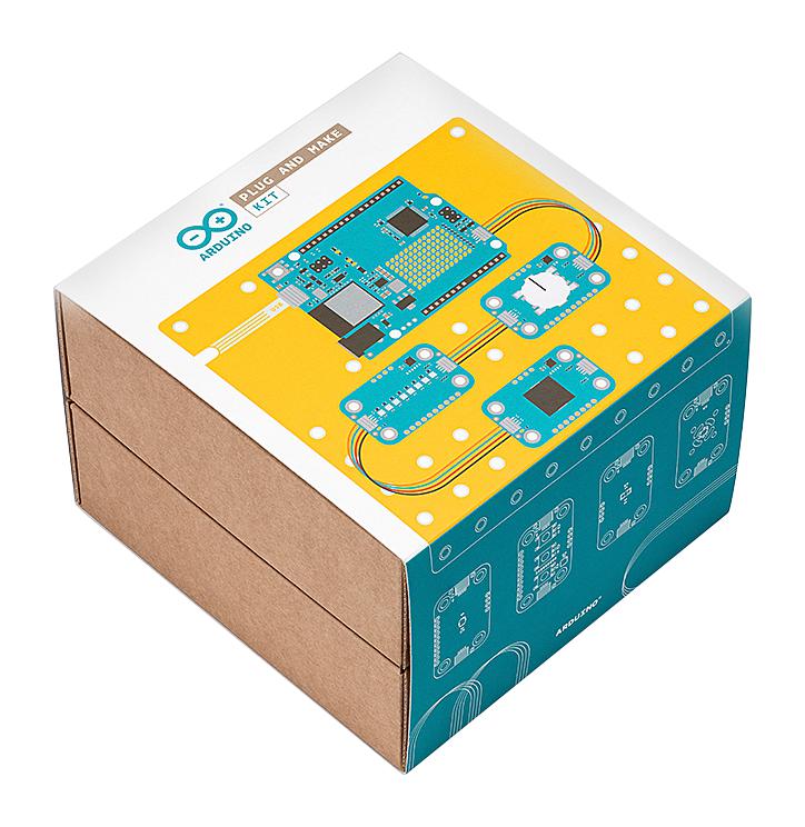 ARDUINO AKX00069 Plug and Make Kit, 3.3V, Modulino Distance/Pixels/Knob/Buzzer/Movement Nodes, Spacer & Screws GTIN UPC EAN: 7630049204843
