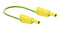 Staubli 66.2010-20020 66.2010-20020 Banana Test Lead 4mm Stackable Plug Shrouded