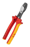 CK TOOLS T3973 210 Cable Cutter, RedLine VDE, Shear Edge, 11mm Cutting Capacity, 210mm Length
