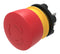 EAO 84-5540.0020 Emergency Stop Switch, DPST-NC, Twist to Release, Plug In, 1.5 A, 250 V