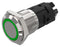 EAO 82-4552.1133 Vandal Resistant Switch, 82 Series, 16 mm, SPDT, Momentary, Round Flat Flush, Natural