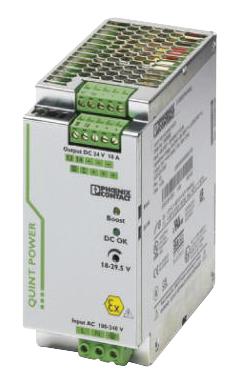 PHOENIX CONTACT 2320911 AC/DC DIN Rail Power Supply (PSU), Medical, 1 Output, 240 W, 24 VDC, 10 A
