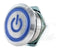 ITW SWITCHES H48M-213B Vandal Resistant Switch, Power Illumination, H48M Series, 19.56 mm, SPDT-DB, Maintained, Round