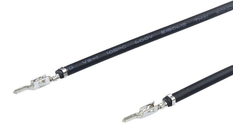 MOLEX 226197-3114 Cable Assembly, Pre-Crimped Lead Mini-Fit Versa Pin to Mini-Fit Versa Pin, 11.8 ", 300 mm