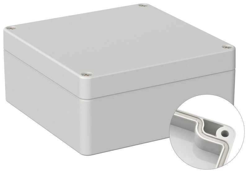 MULTICOMP PRO MP011542 Plastic Enclosure, Multipurpose, Polycarbonate, 55 mm, 120 mm, 122 mm, IP66