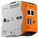 KUNBUS PR100378 RevPi Base Module, 32GB, 10.8 to 28.8V in, 4 Core, ARM Cortex-A72, Raspberry Pi OS, 20W, IP20