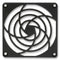 MULTICOMP PRO MCSC80-P10 Fan Finger Guard, Grille, Plastic, 80mm Axial Fans, 71.4 mm, Black