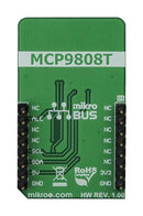 MIKROELEKTRONIKA MIKROE-3290 Add-On Board, Thermo 8 Click Board, High Accuracy Thermometer, 0.25°C Accuracy, MikroBUS