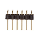 Right Angle Header - Male (PTH, 0.1in., 6-Pin)