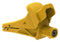 CAL TEST ELECTRONICS CT4501-4 ALLIGATOR CLIP, YELLOW, 20A, 1.2"
