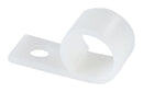 ESSENTRA COMPONENTS WHC-625-01 CABLE CLAMP, PUSH, NATURAL, NYLON