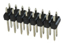MOLEX 10-89-7120 Pin Header, Board-to-Board, Wire-to-Board, 2.54 mm, 2 Rows, 12 Contacts, Through Hole Straight