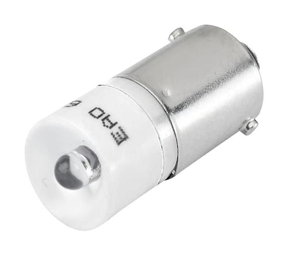 EAO 10-2H25.2049 Lamp, LED, BA9s, White, 230V, EAO 04 Series Illuminated Pushbutton & Selector Switches, 10 Series