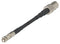 TE CONNECTIVITY 2479975-1 RF / Coaxial Cable Assembly, BNC Jack to HD BNC Plug, 2R3365 ST, 75 ohm, 12 ", 305 mm, Black