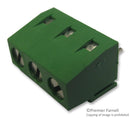 TE CONNECTIVITY - BUCHANAN 282836-3 Wire-To-Board Terminal Block, 5 mm, 3 Ways, 30 AWG, 16 AWG, 1.4 mm², Screw