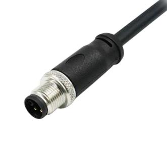 MUELLER ELECTRIC CL4A07M010 CABLE ASSY, 4P M12 PLUG-FREE END, 32.8