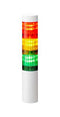 PATLITE LR4-302WJNW-RYG Signal Tower, 3 Tier, Amber, Green, Red, 85 dB, Cable, 4 Tone, 24VDC, IP65, NEMA 4X, NEMA 13