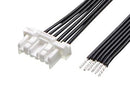 MOLEX 221959-1062 Cable Assembly, CLIK-Mate Receptacle to Free End, 6 Ways, 2 mm, 1 Row, 150 mm, 5.9 "