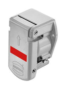HARTING 09580181013 Circular Connector, Light Grey/Traffic Red, Circular Industrial, HARTING UIC Series
