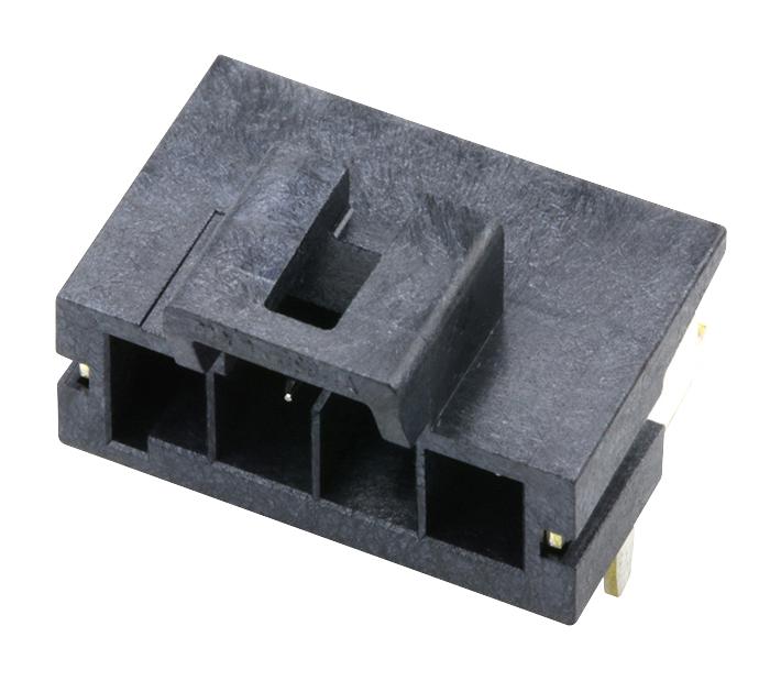 MOLEX 172310-3104 ULTRAFIT HDR RT 1R BLK NAIL 04 CKT TIN