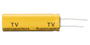 EATON ELECTRONICS TV1860-3R0107-R Supercapacitor, 100 F, 3 V, PC Pin, -10%, +30%, 7.5 mm, 1000 hours @ 65&deg;C