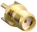 LINX - TE CONNECTIVITY CONSMA001-C-G RF / Coaxial Connector, C-Base, SMA Coaxial, Straight Jack, Through Hole Vertical, 50 ohm