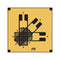 OMEGA SGD-2/350-RY53 Strain Gauge, 350 ohm, 1.1 mm, 2 mm, Ribbon Leads, 30000 &micro;m, 3-Element Corner Stacked Rosette