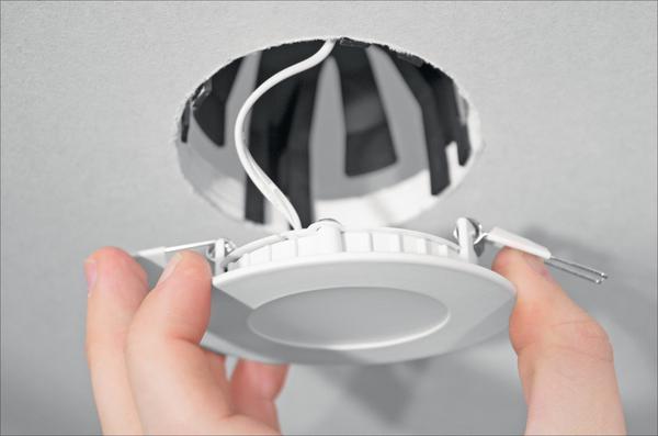 HELLERMANNTYTON 148-00146 Downlight Cover, Extra Flat LED Recessed Luminaires, SpotClip-IV-Slim Series