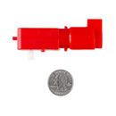 Hobby Motor with Encoder - Plastic Gear (Single, Red)