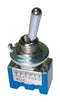 NIDEC COMPONENTS 8A2011-Z Toggle Switch, On-On, DPDT, Non Illuminated, 8A, Panel Mount, 6 A
