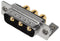 MH CONNECTORS MHCDR3W3P4 Combination Layout D Sub Connector, MHCD Series, DA-3W3, Plug, 3 Contacts, 3 Power, Solder