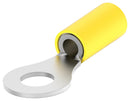 TE CONNECTIVITY - AMP 2-35110-1 Ring Tongue Terminal, M6, 1/4", 10 AWG, 6 mm², PIDG, Yellow